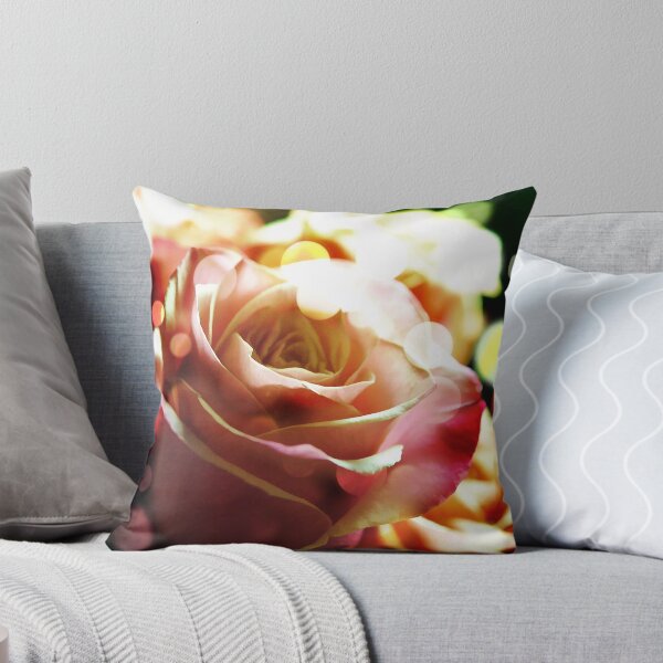 Item preview, Pink Rose in Sparkling light designed and sold by bloomingvine.