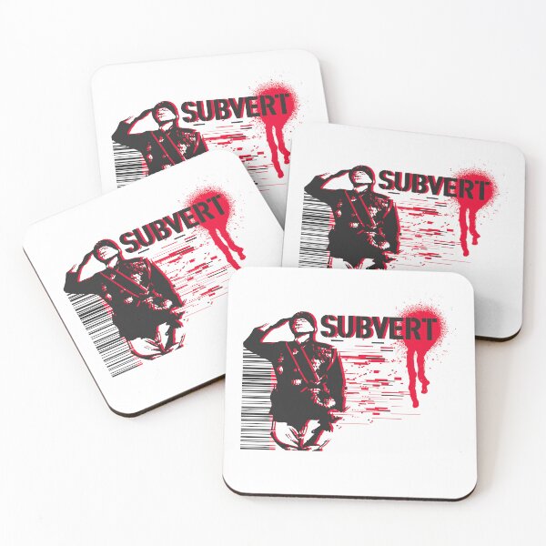 Item preview, Subvert. Political Punk Counterculture Design designed and sold by UNK-Fatigues.