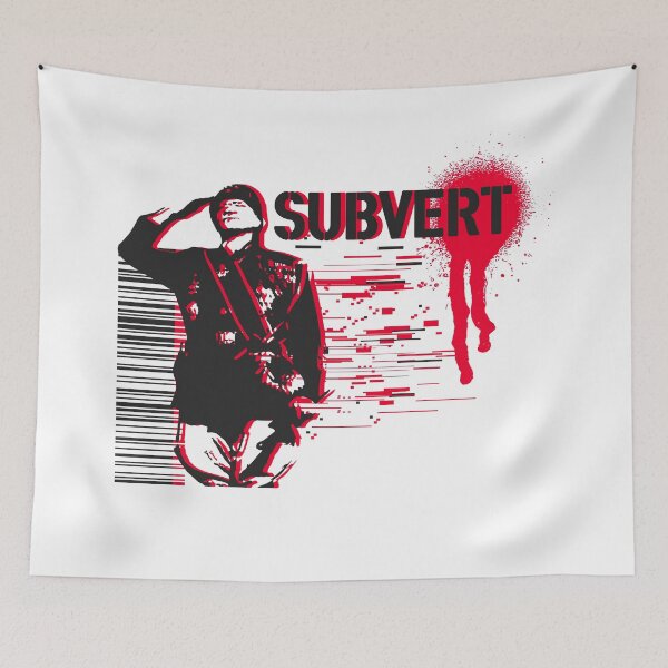 Item preview, Subvert. Political Punk Counterculture Design designed and sold by UNK-Fatigues.
