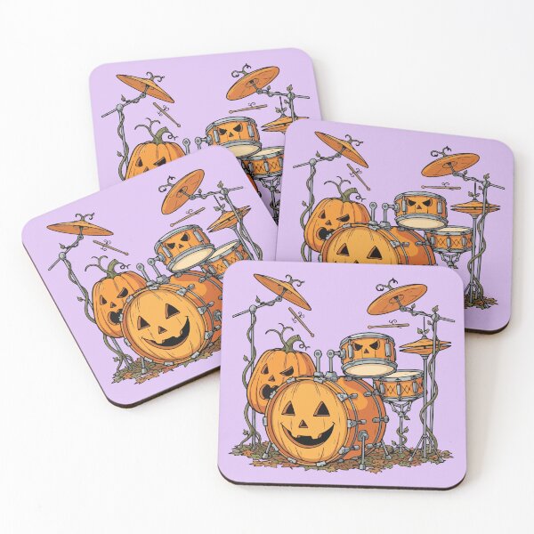 Item preview, Halloween Pumpkin Drum Set designed and sold by BrownHorse90s.