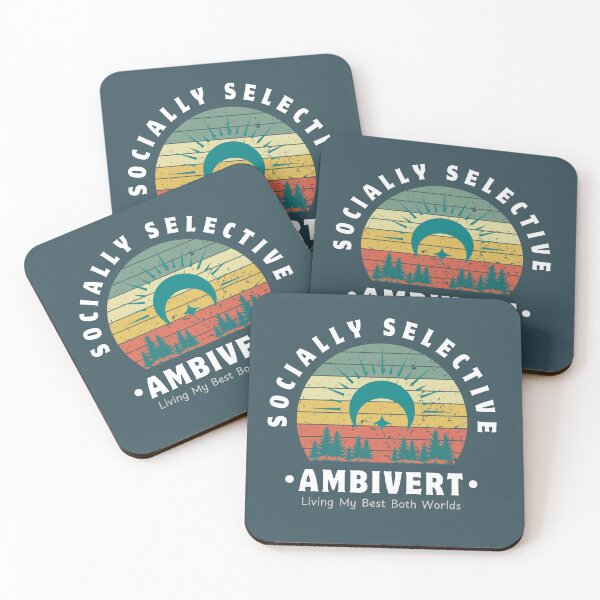 Item preview, Ambivert: Socially Selective designed and sold by Printsy PH.