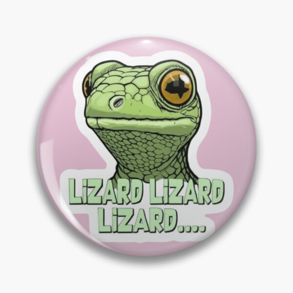 Item preview, lizard meme designed and sold by StickersRyous.