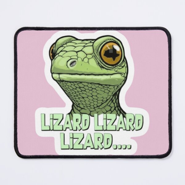 Item preview, lizard meme designed and sold by StickersRyous.