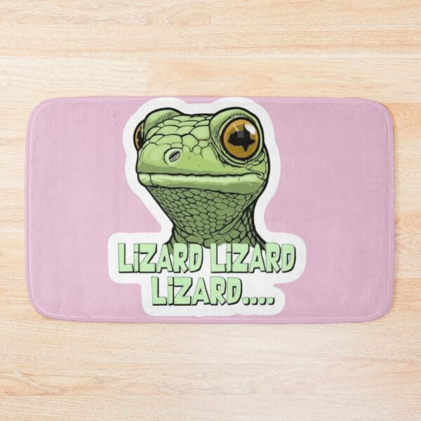 Item preview, lizard meme designed and sold by StickersRyous.
