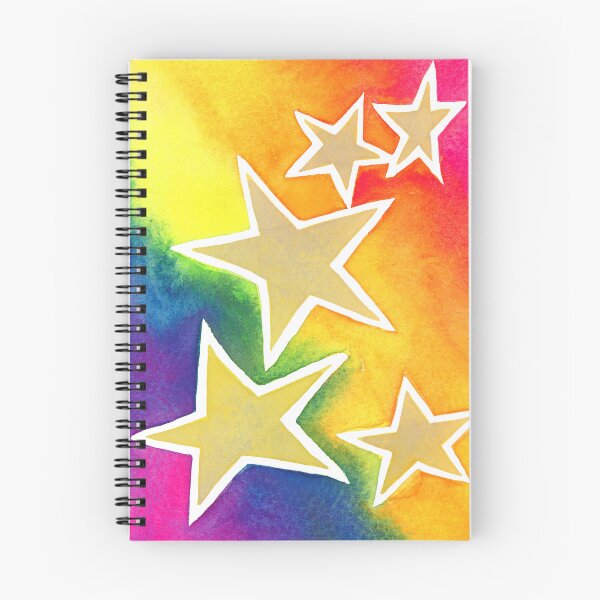 Item preview, Rainbow Cosmos Watercolor Painting designed and sold by Juluminous.
