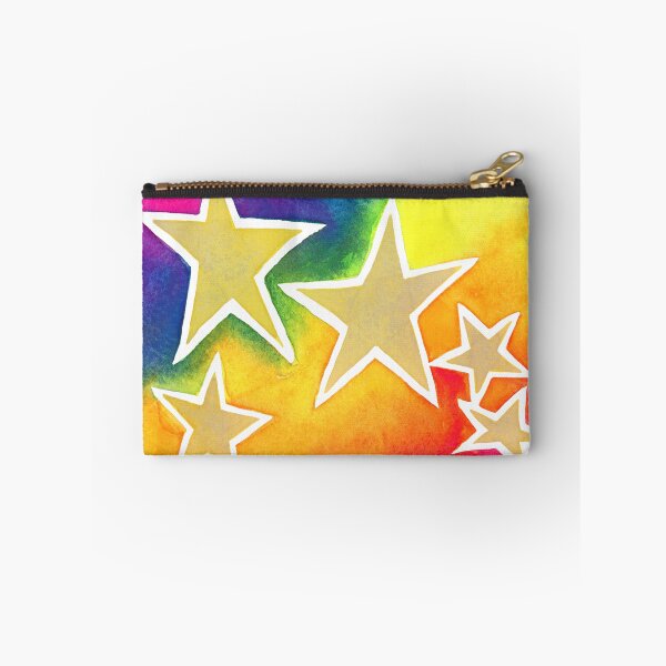Item preview, Rainbow Cosmos Watercolor Painting designed and sold by Juluminous.