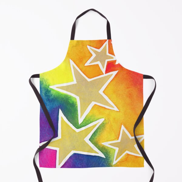 Item preview, Rainbow Cosmos Watercolor Painting designed and sold by Juluminous.