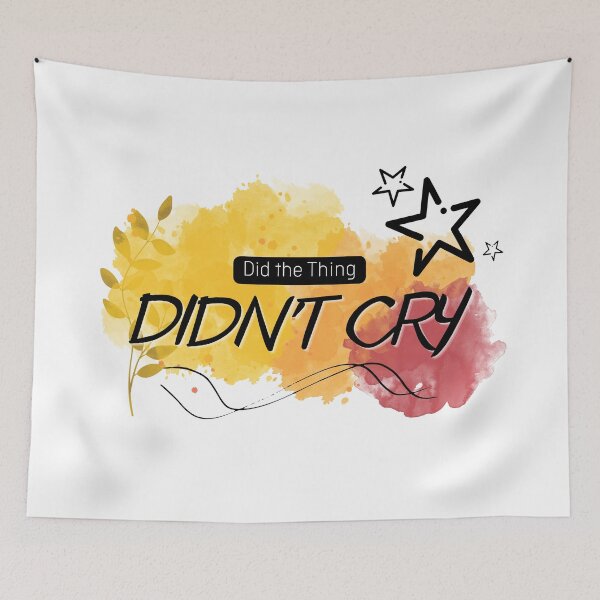 Item preview, Did the Thing, Didn't Cry designed and sold by ShadowcatKirara.