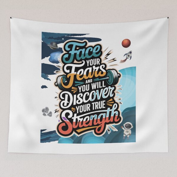 Item preview, Inner Strength – Overcome Your Fears and Move Forward designed and sold by Viva-Vibes504.