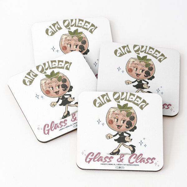 Item preview, Retro Gin & Tonic - Gin Queen designed and sold by Nacho Average Designs.