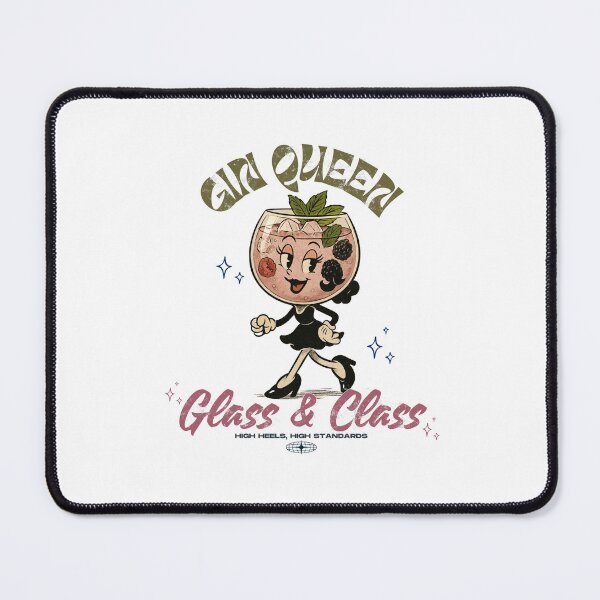 Item preview, Retro Gin & Tonic - Gin Queen designed and sold by Nacho Average Designs.