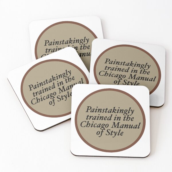 Item preview, Historian Sticker: Painstakingly trained in the Chicago Manual of Style designed and sold by anthropocynical.