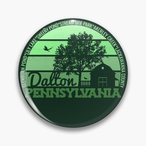 Item preview, Dalton Pennsylvania Sunset Retro Vintage Local Pride Logo designed and sold by CRHPOD20.