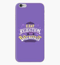 I Eat Rejection For Breakfast - Purple iPhone Case