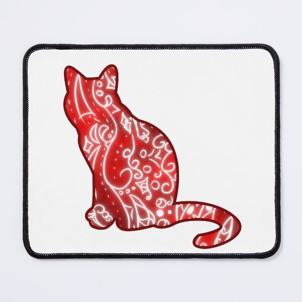 Item preview, Mystical Red Cat designed and sold by ShadowcatKirara.