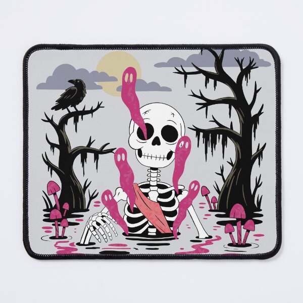 Item preview, Halloween Skeleton Spooky Ghost Swamp Monster designed and sold by Chelsealuv Krigbaum.