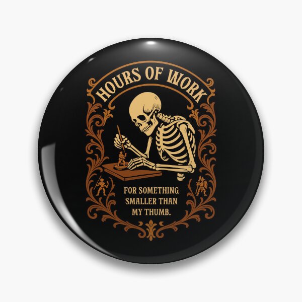 Item preview, Skeleton Painting Miniatures Funny Wargaming designed and sold by pixeptional.