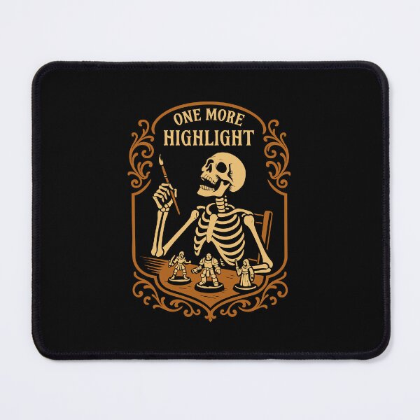 Item preview, One More Highlight Skeleton Funny Miniature Painting designed and sold by pixeptional.