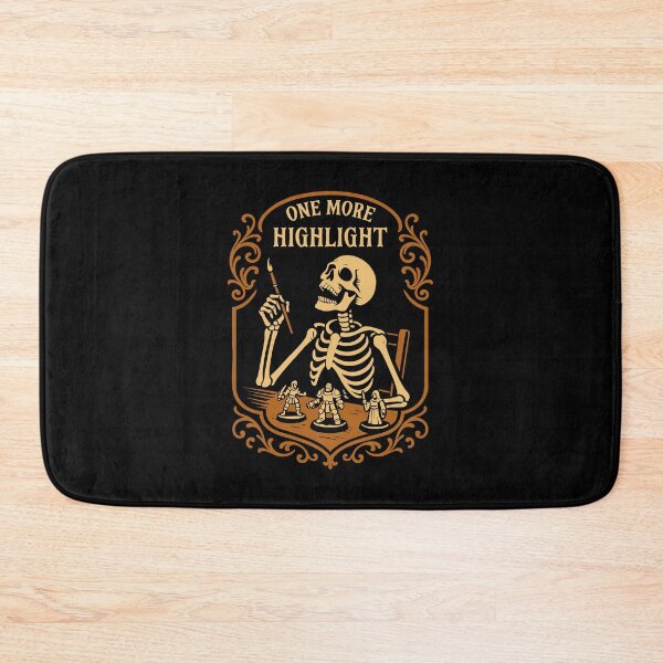 Item preview, One More Highlight Skeleton Funny Miniature Painting designed and sold by pixeptional.