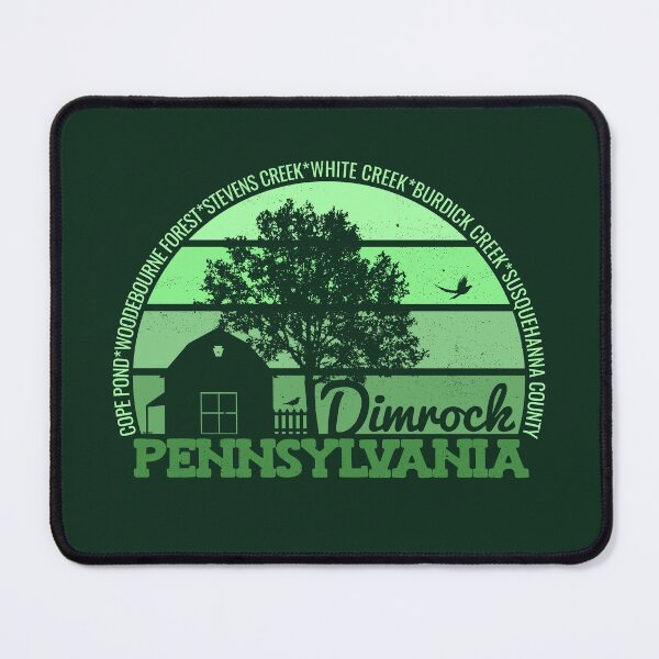 Item preview, Dimrock Pennsylvania Sunset Retro Vintage Local Pride Logo designed and sold by CRHPOD20.