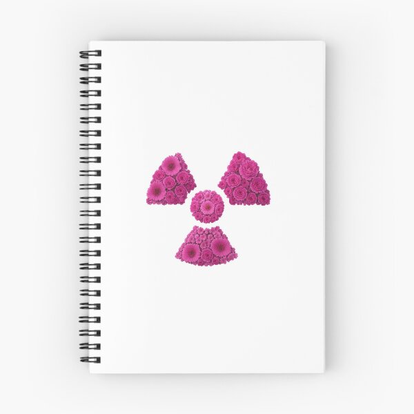 Item preview, Floral Pink Radiation Trefoil  designed and sold by goodtorad.