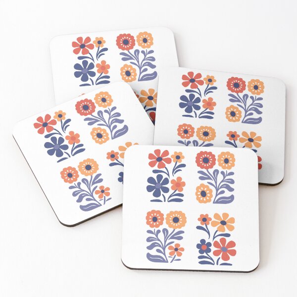 Item preview, Retro Floral Charm designed and sold by Tiny-roar-studio.