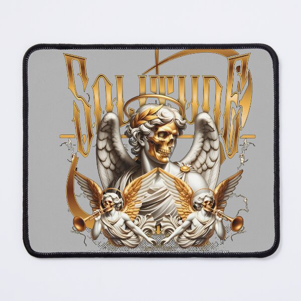 Item preview, Golden Skull Angel of Solitude designed and sold by SAsi666.