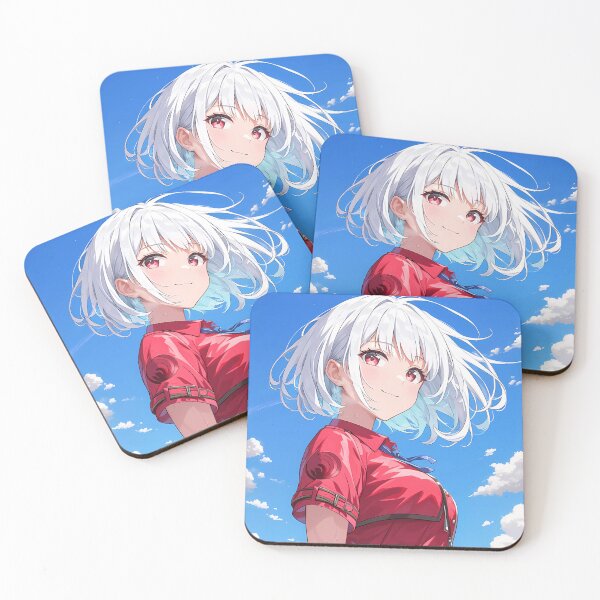 Item preview, Chisato Nishikigi Lycoris Recoil Anime Red Uniform Sunny Day Smile designed and sold by earlobejerk.