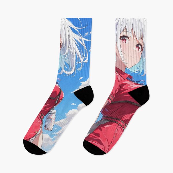 Item preview, Chisato Nishikigi Lycoris Recoil Anime Red Uniform Sunny Day Smile designed and sold by earlobejerk.