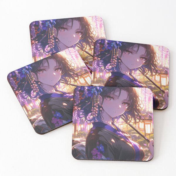 Item preview, Nishizumi Maho Girls Und Panzer Anime Yukata Wisteria Glow designed and sold by earlobejerk.