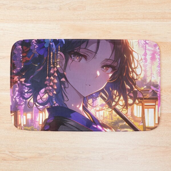 Item preview, Nishizumi Maho Girls Und Panzer Anime Yukata Wisteria Glow designed and sold by earlobejerk.