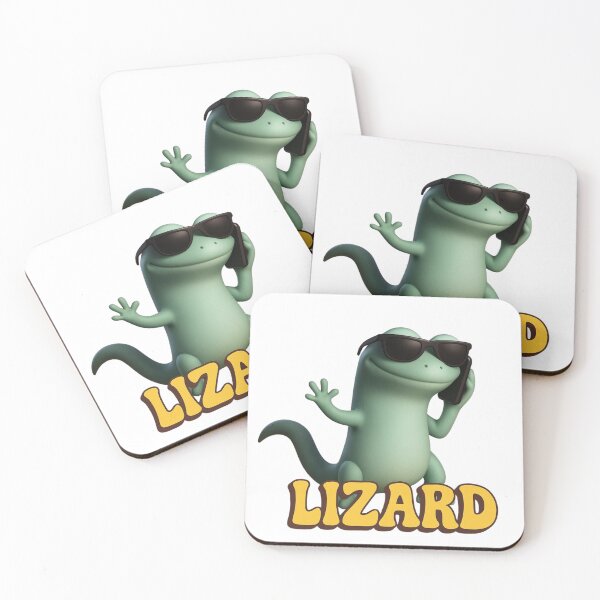 Item preview, Elio Lizard Meme - Cool Green Guy Calling designed and sold by lojadpop.