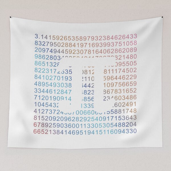 Item preview, Pi Symbol Made from Pi Digits designed and sold by designer14years.