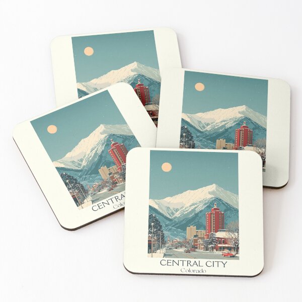 Item preview, Central City Colorado Vintage Poster | Historic Mining Town designed and sold by TuncGK.