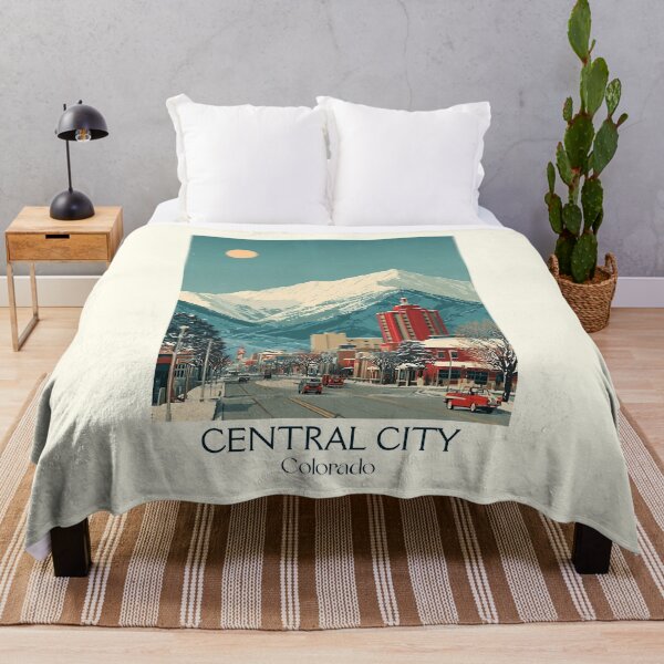 Item preview, Central City Colorado Vintage Poster | Historic Mining Town designed and sold by TuncGK.