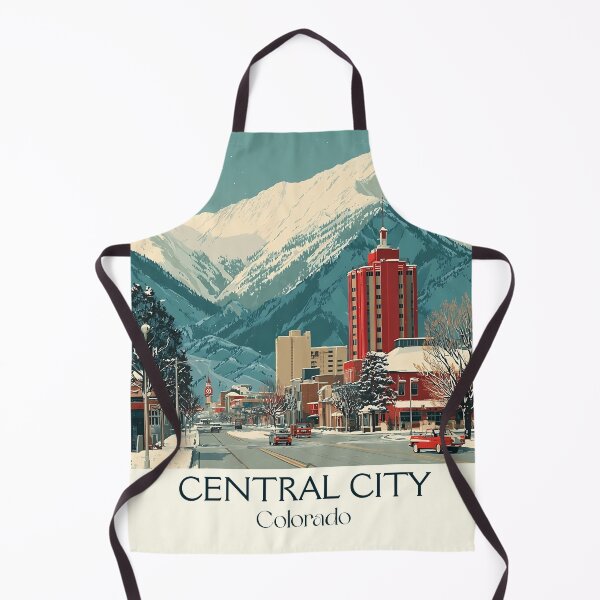 Item preview, Central City Colorado Vintage Poster | Historic Mining Town designed and sold by TuncGK.