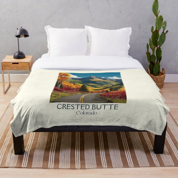 Artikelvorschau, Crested Butte Colorado Vintage Poster | Bergtal Kunst entworfen und verkauft von TuncGK.