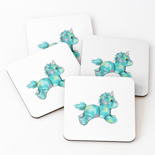 Item preview, Unicorn stuffed animal sticker designed and sold by Imagination Reigns.