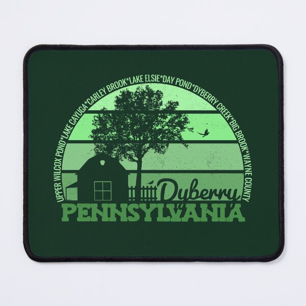 Item preview, Dyberry Pennsylvania Sunset Retro Vintage Local Pride Logo designed and sold by CRHPOD20.