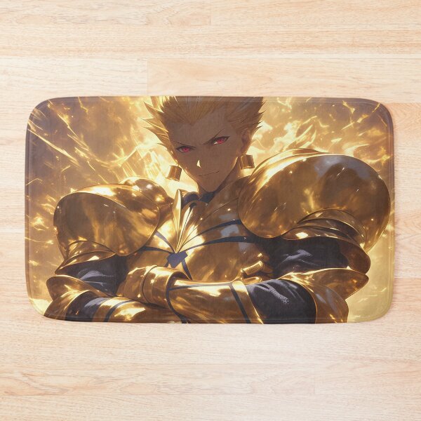 Item preview, Gilgamesh Fate Stay Night Anime Golden King Divine Majesty designed and sold by earlobejerk.