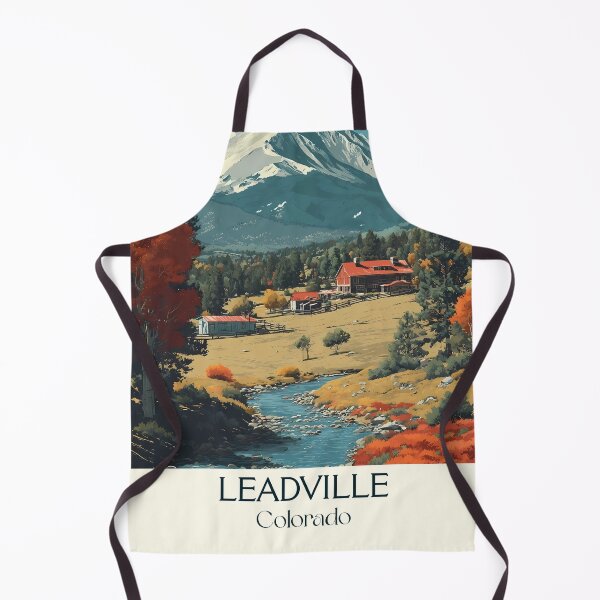 Item preview, Leadville Colorado Vintage Poster | Highest City Art designed and sold by TuncGK.