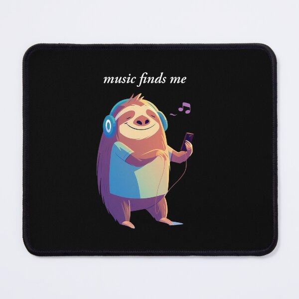 Item preview, "Music Finds Me" music vibes design designed and sold by TR_fairydesigns.
