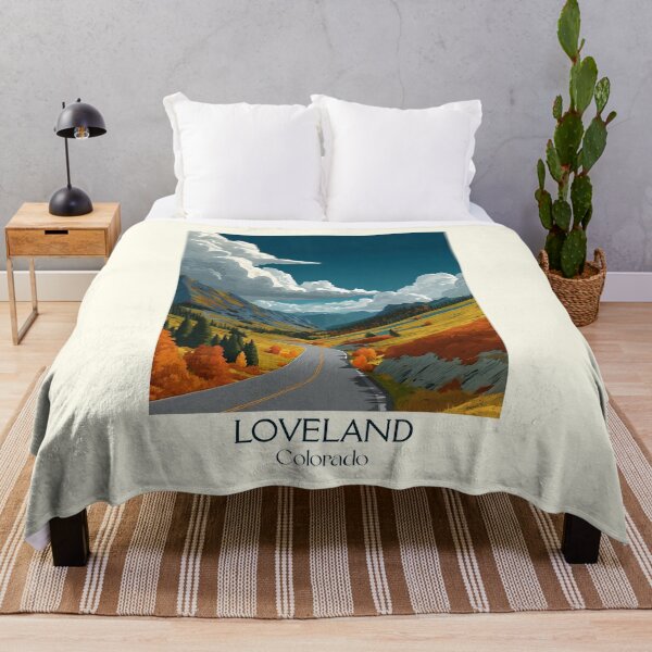 Item preview, Loveland Colorado Vintage Travel Poster | Sweetheart City designed and sold by TuncGK.