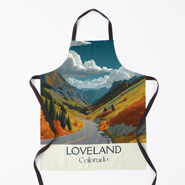 Item preview, Loveland Colorado Vintage Travel Poster | Sweetheart City designed and sold by TuncGK.