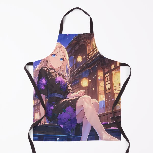 Item preview, Angels Death Rachel Gardner AngelsofDeath Anime Yukata Wisteria Night Glow designed and sold by earlobejerk.
