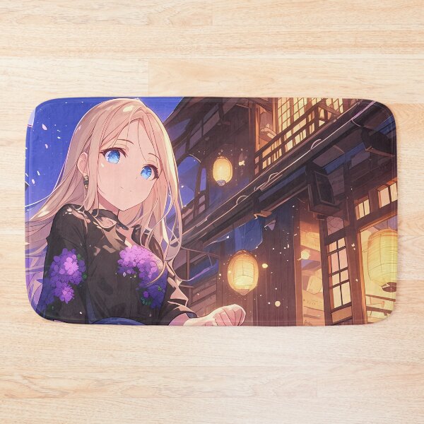 Item preview, Angels Death Rachel Gardner AngelsofDeath Anime Yukata Wisteria Night Glow designed and sold by earlobejerk.