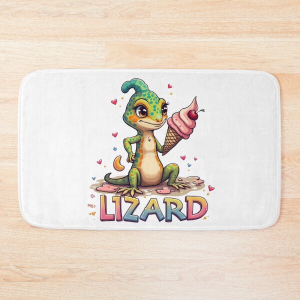 Item preview, Elio Lizard Meme - Cute Green Guy with Ice Cream designed and sold by lojadpop.