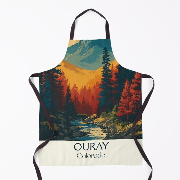 Item preview, Ouray Colorado Vintage Poster | "Switzerland of America" designed and sold by TuncGK.