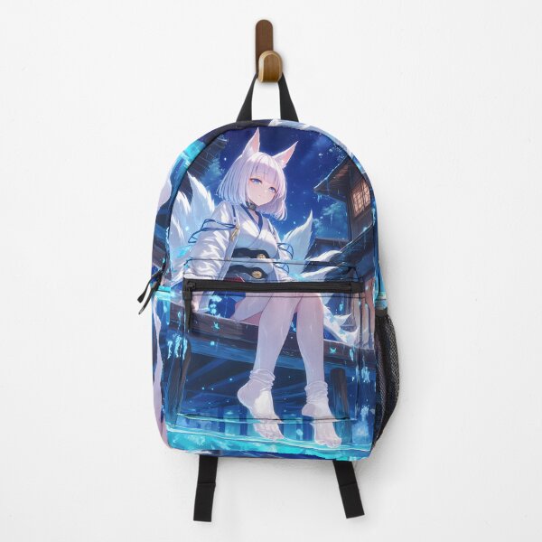 Artikelvorschau, Kaga Azur Lane Anime Fuchs Ohren Mondlicht Wisteria Serenity entworfen und verkauft von earlobejerk.