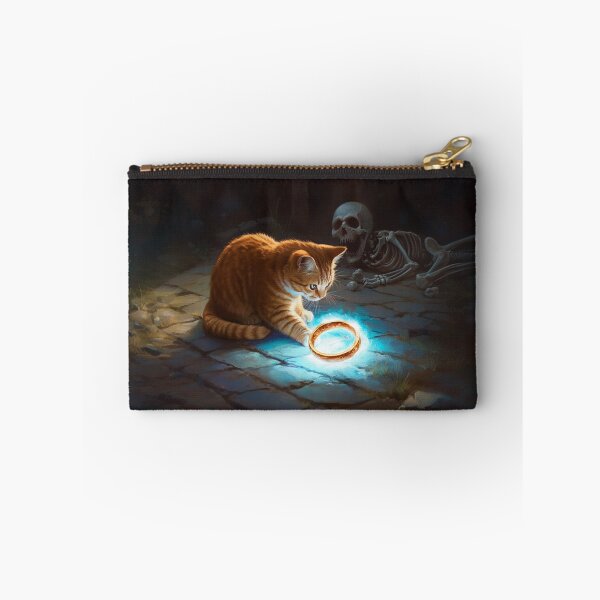 Item preview, Curious Cat Finds Sol Ring – Fantasy Cat Art for MTG Fans designed and sold by KnowlegeBodega.